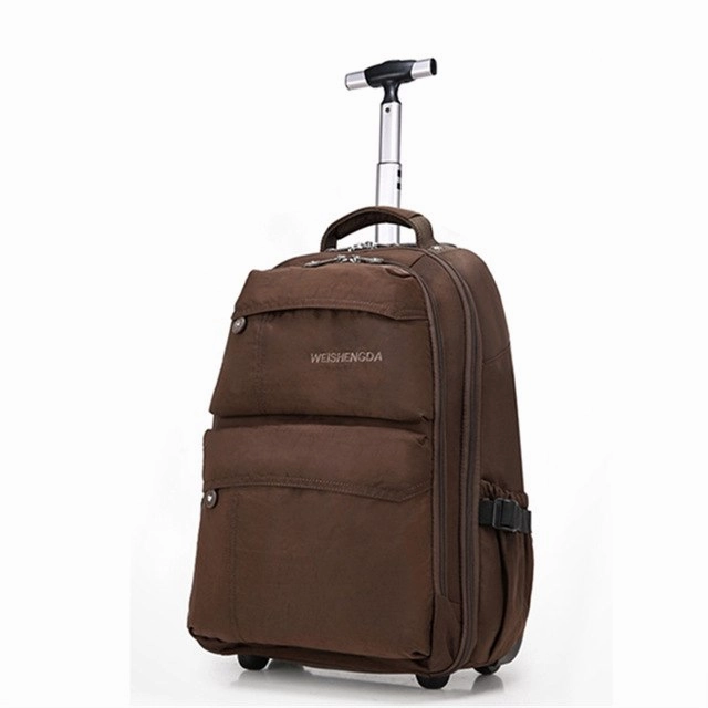 Single Rod Travel Bags On Fixed Caster For Men And Women,19",21"Computer Travel Luggage,Multi-Use