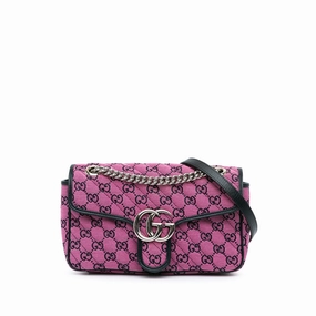 Small GG Canvas GG Marmont Crossbody