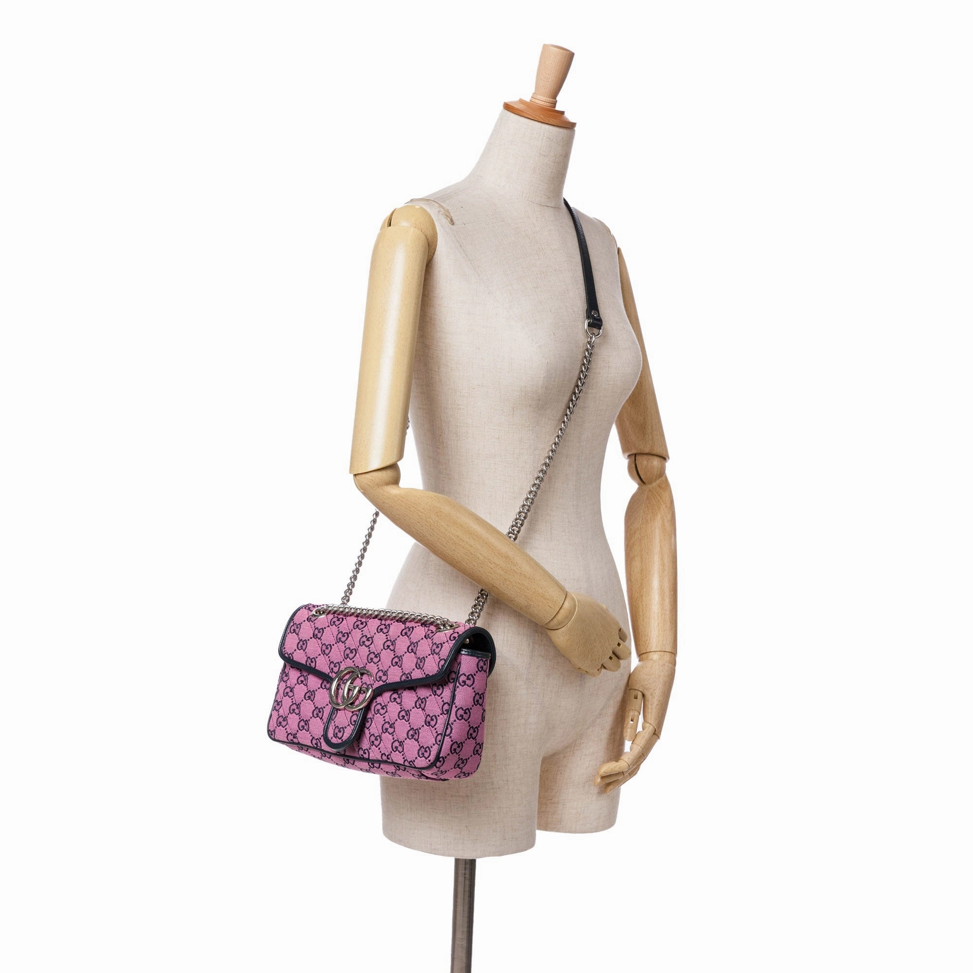 Small GG Canvas GG Marmont Crossbody