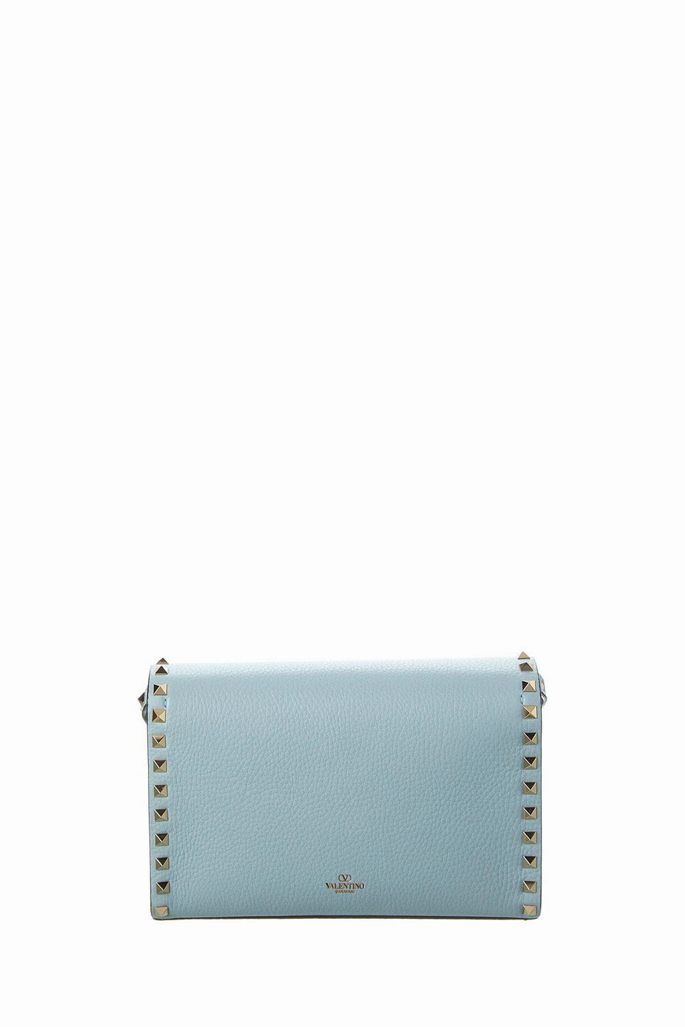 Small Rockstud Grainy Calfskin Crossbody Bag