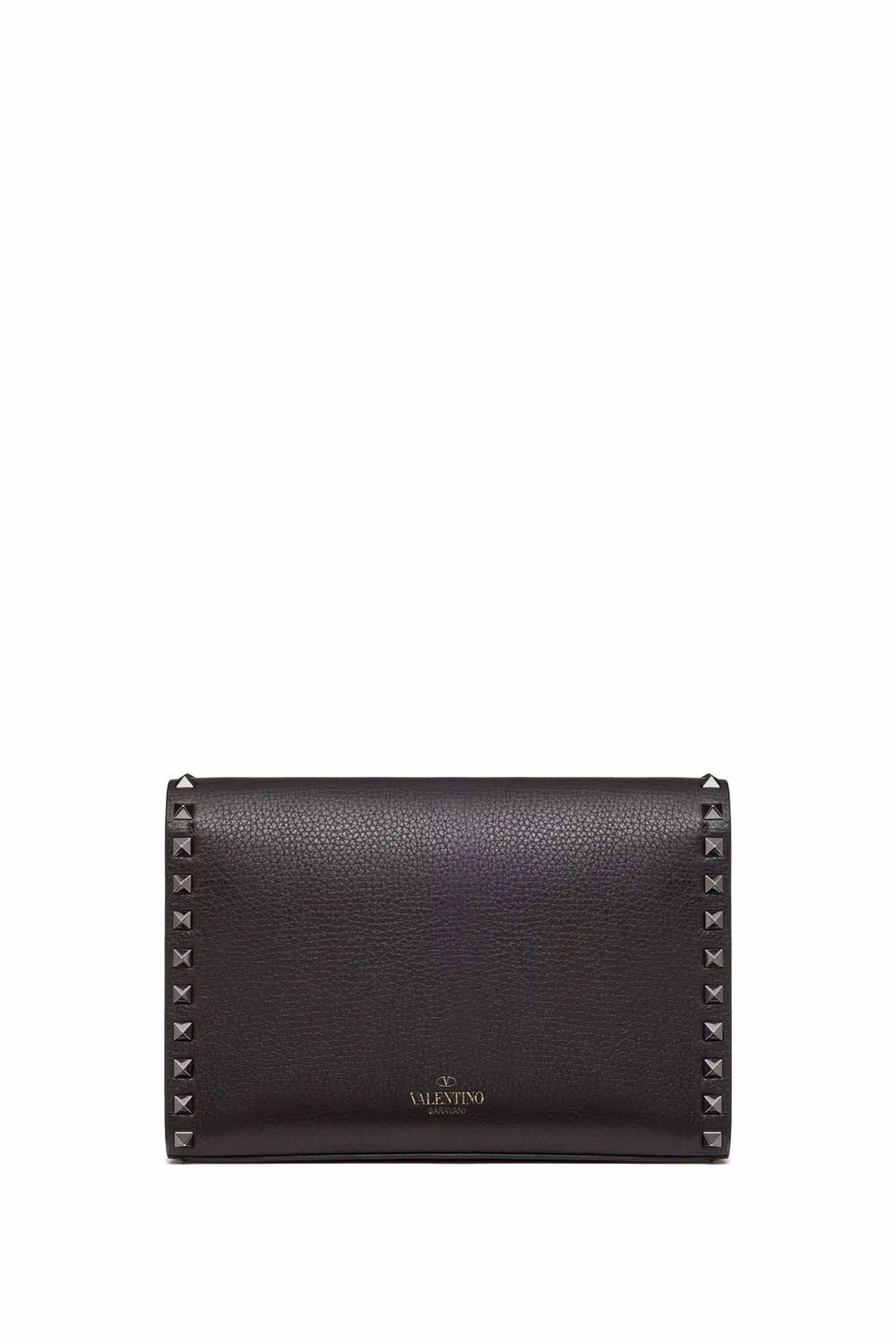 Small Rockstud Grainy Calfskin Crossbody Bag