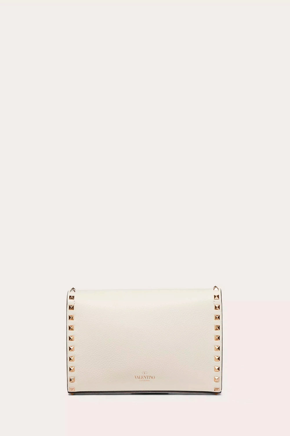 Small Rockstud Grainy Calfskin Crossbody Bag