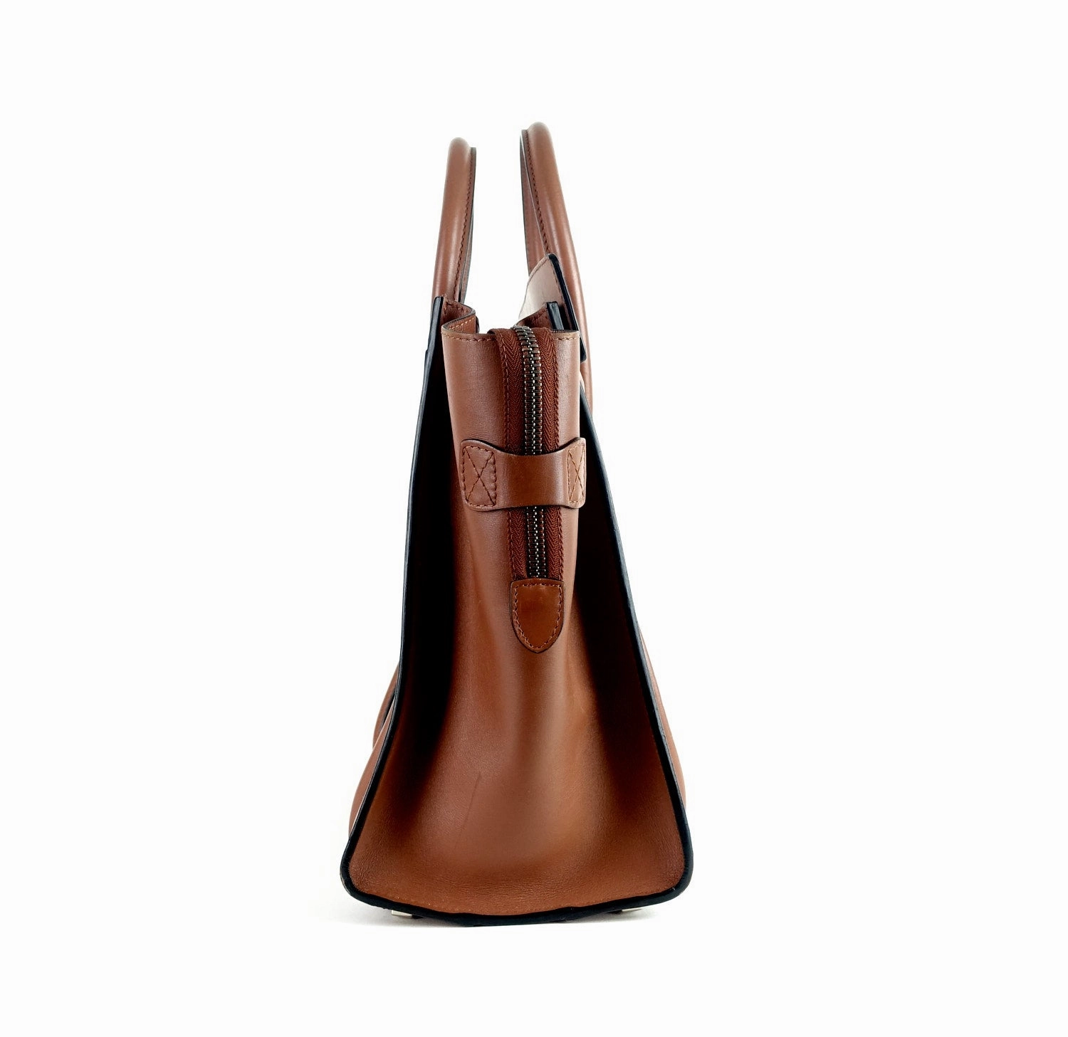 Smooth Calf Leather Luggage Bag