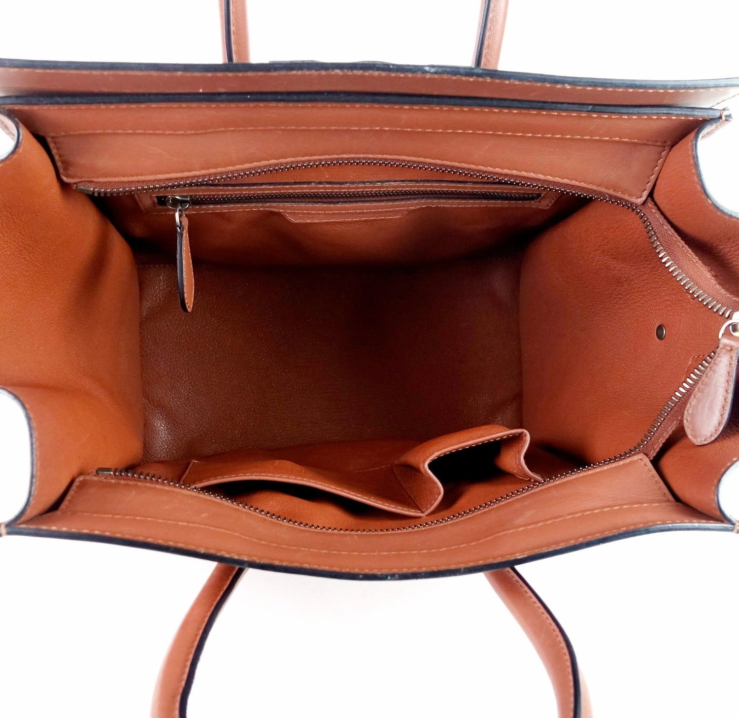 Smooth Calf Leather Luggage Bag