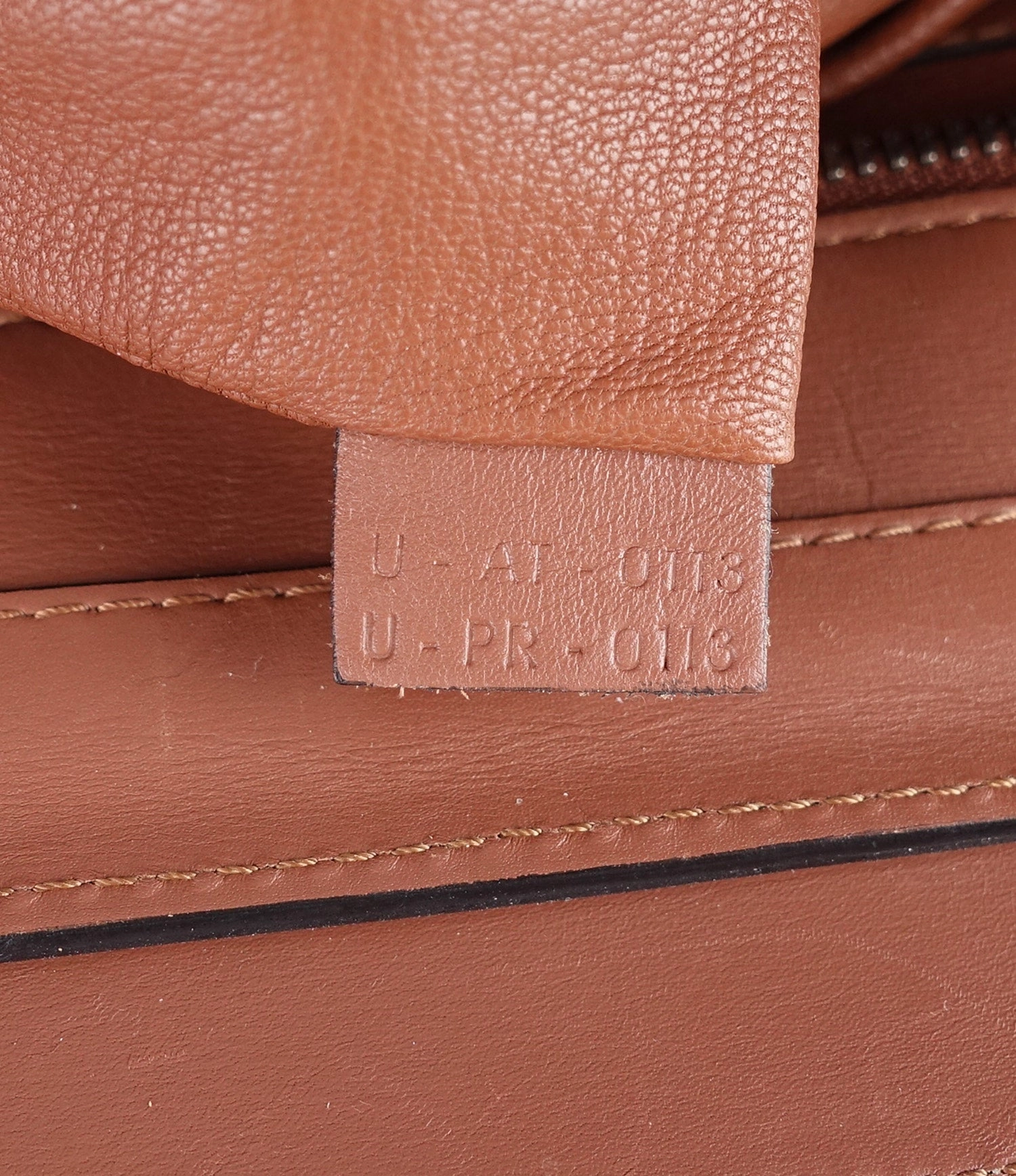 Smooth Calf Leather Luggage Bag