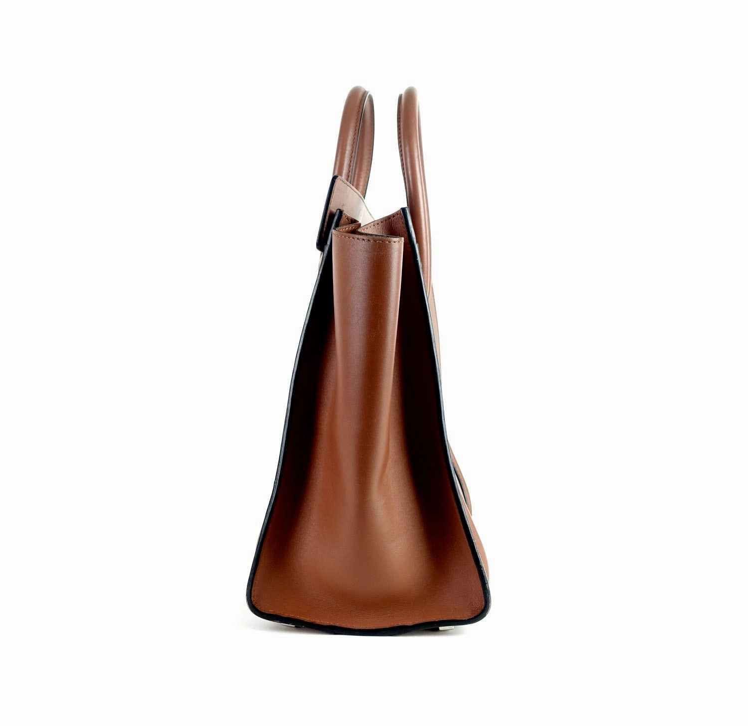 Smooth Calf Leather Luggage Bag