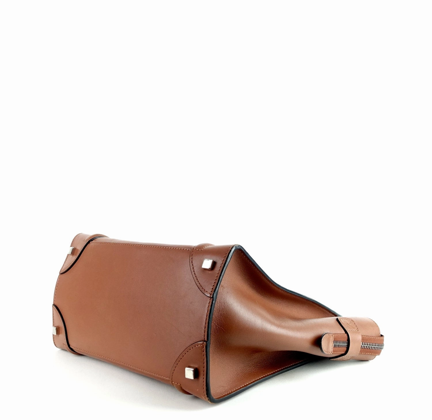 Smooth Calf Leather Luggage Bag