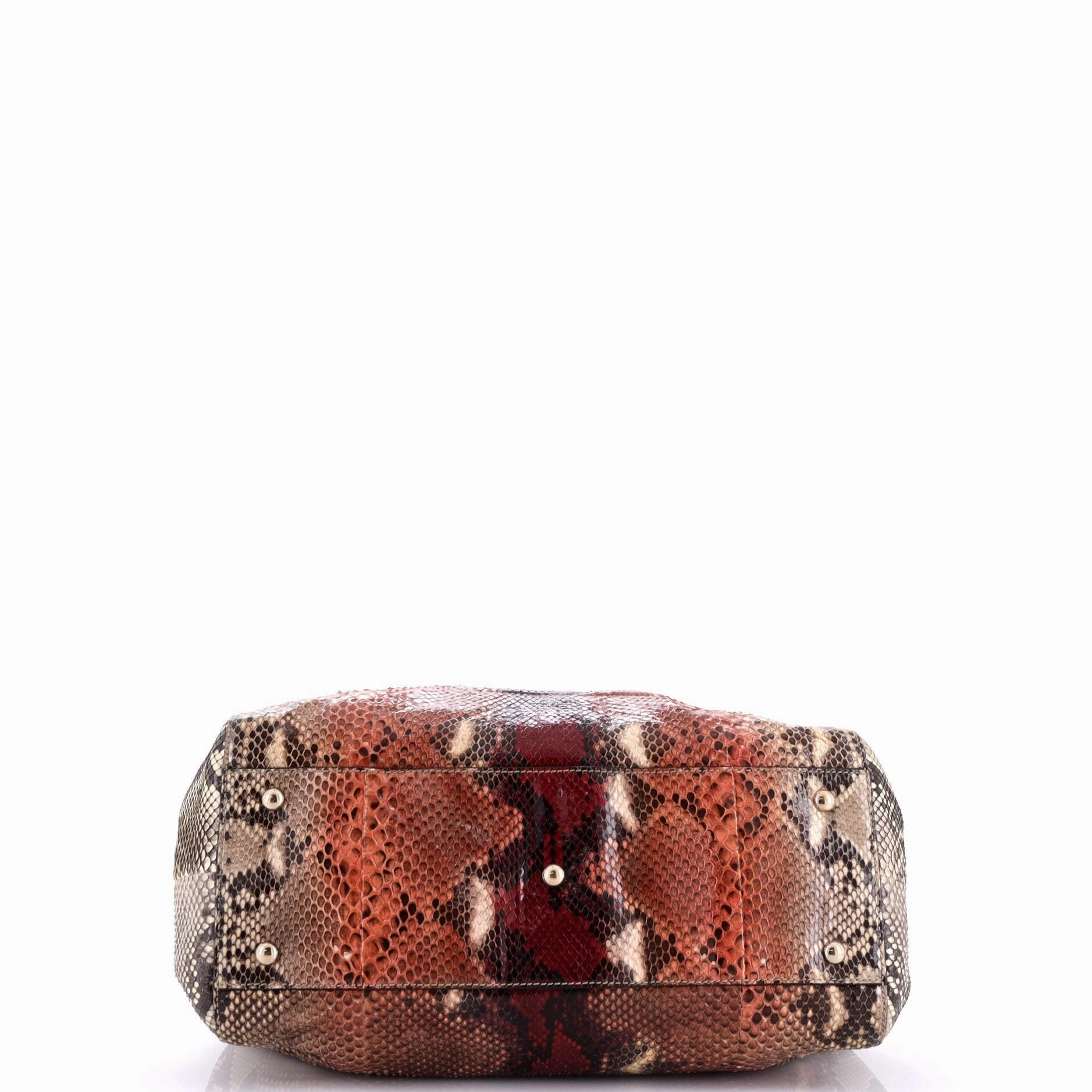 Soho Shoulder Bag Python Medium