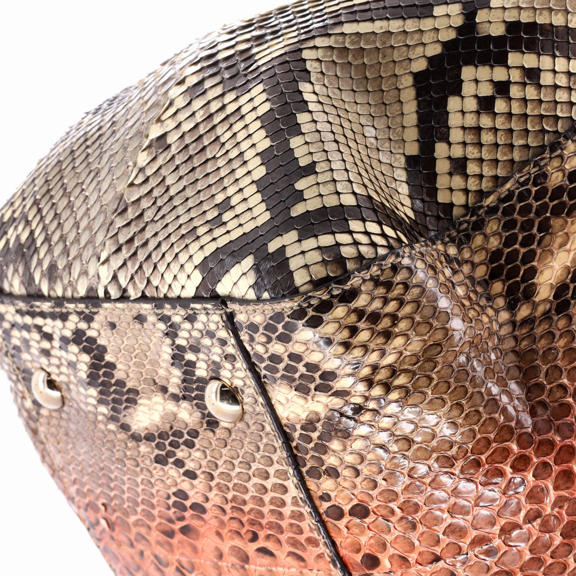 Soho Shoulder Bag Python Medium