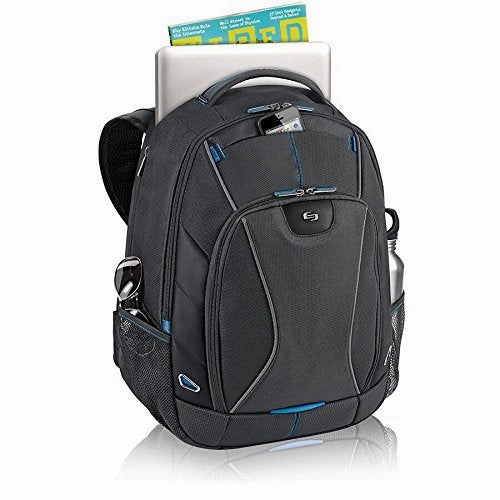 Solo Glide 17.3 Inch Laptop Backpack, Black