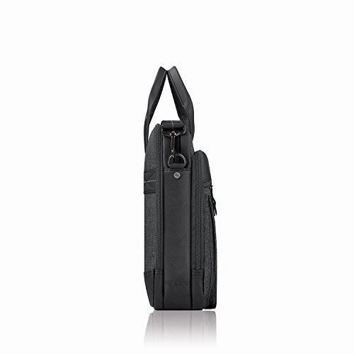 Solo Mercer 15.6 Inch Laptop Briefcase, Black/Grey