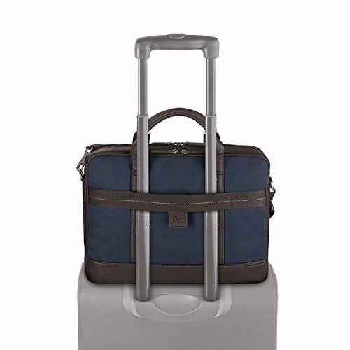 Solo Mercer 15.6" Laptop Briefcase, Blue, One Size