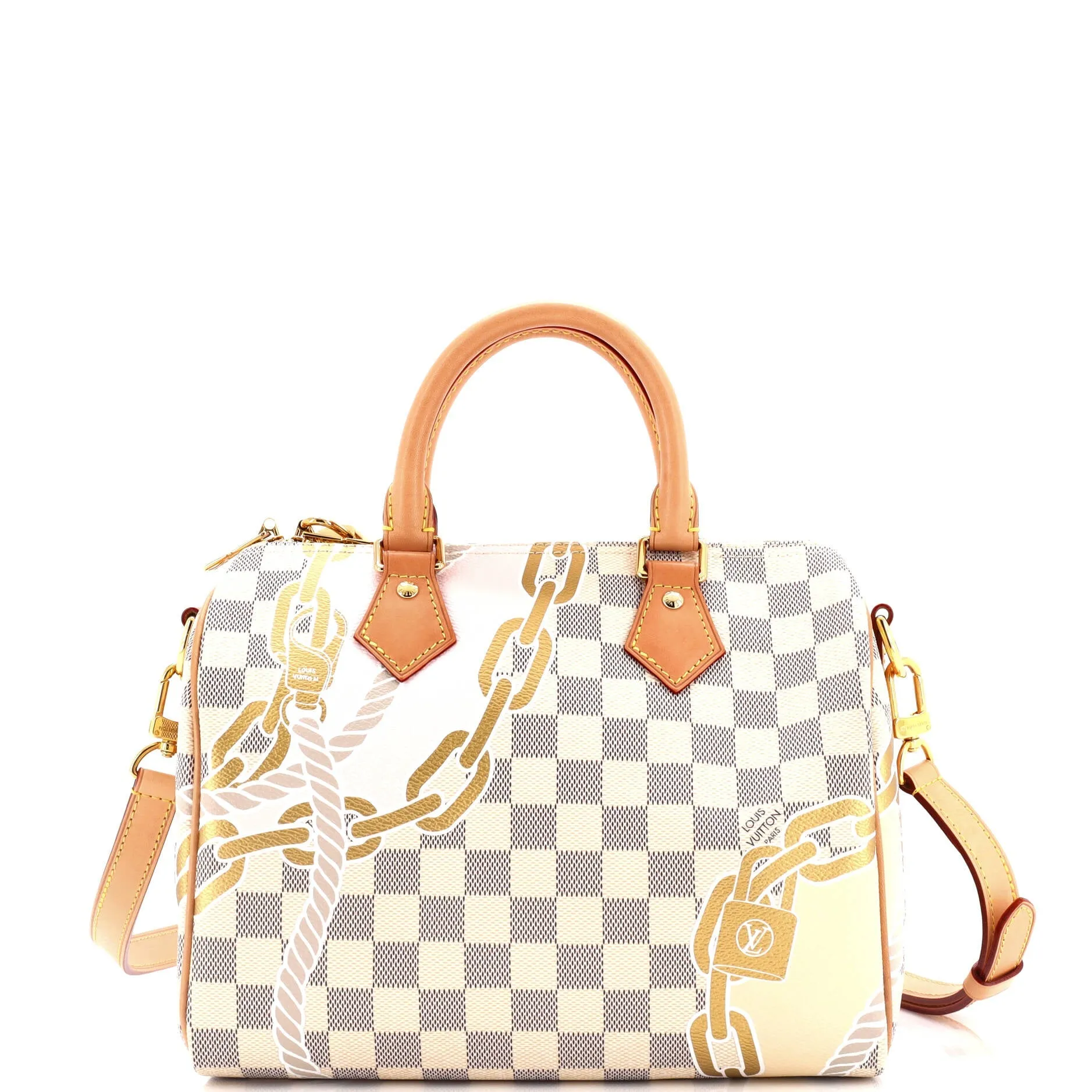 Speedy Bandouliere Bag Limited Edition Nautical Damier 25