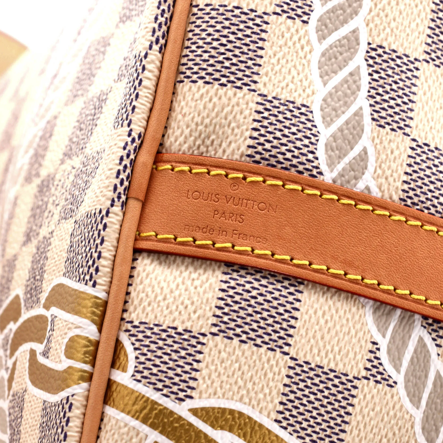 Speedy Bandouliere Bag Limited Edition Nautical Damier 25