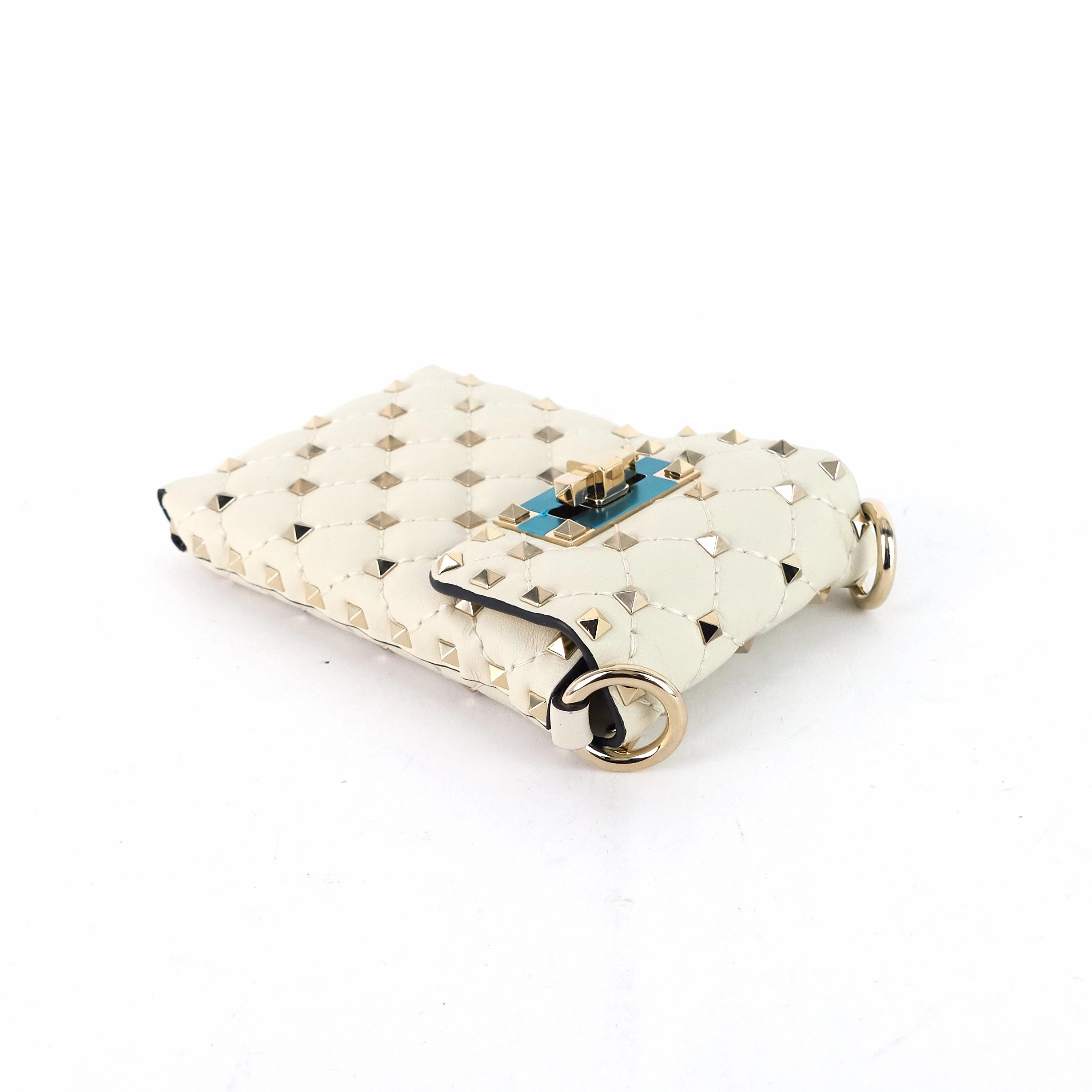 Spike Mini Leather Phone Case Bag