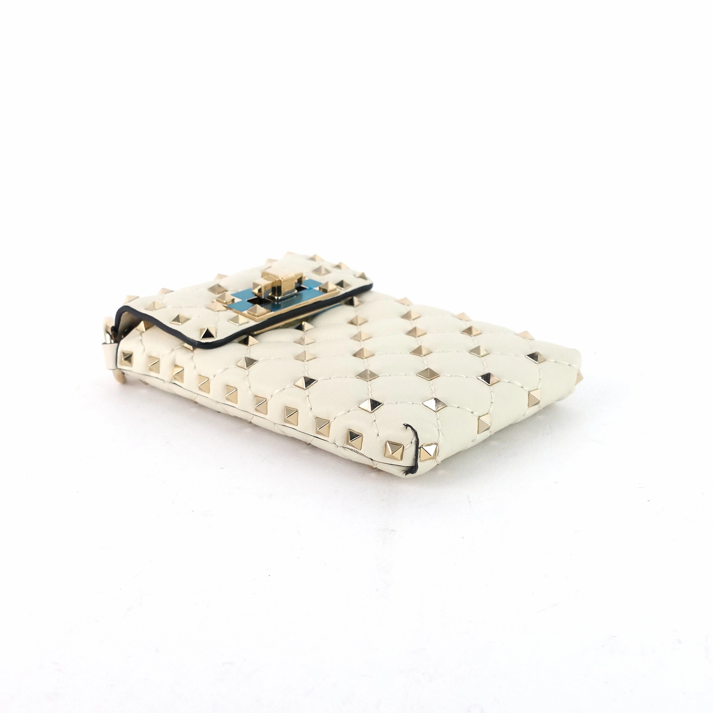 Spike Mini Leather Phone Case Bag
