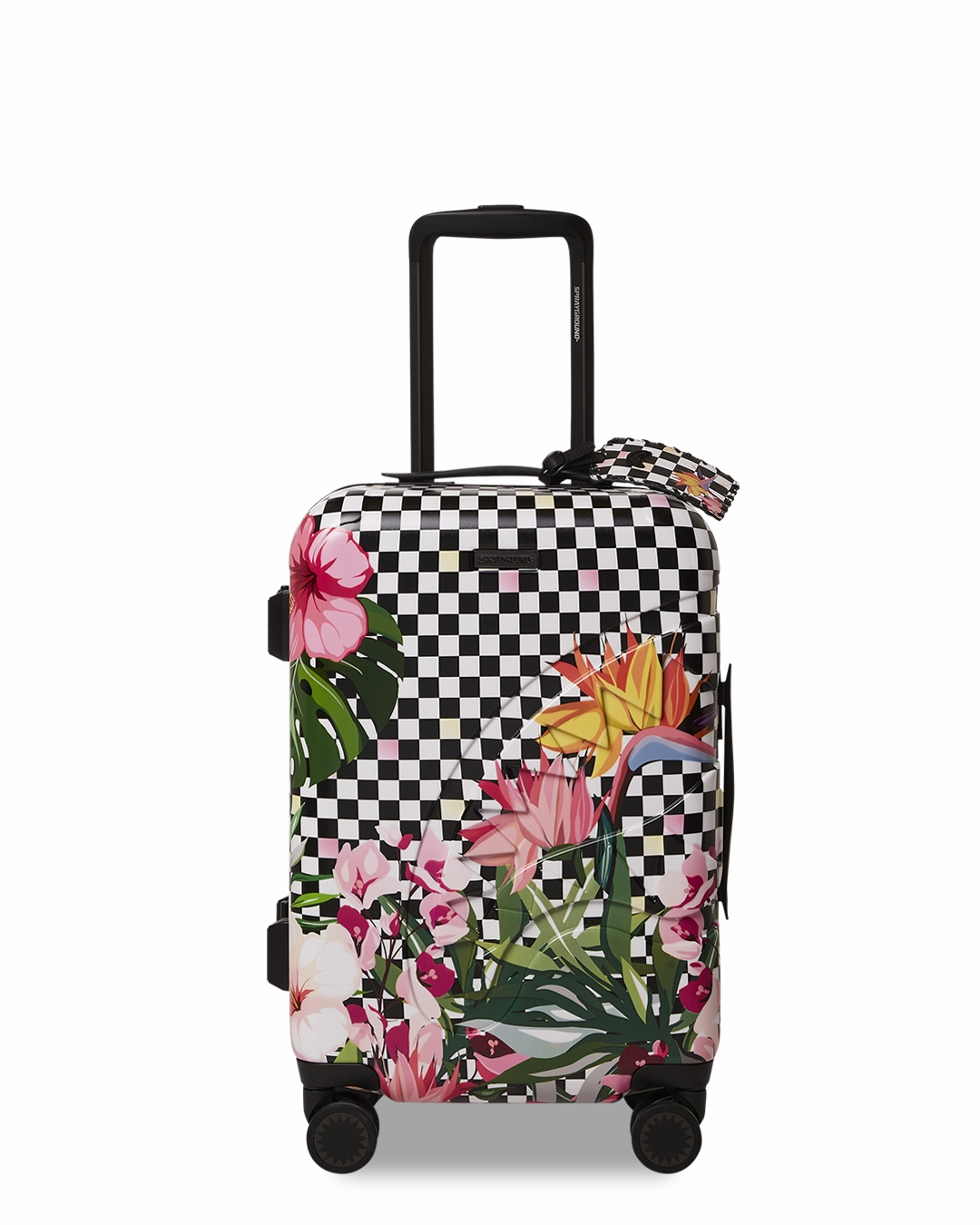 Sprayground Hardshell Luggage (Miami Fauna)