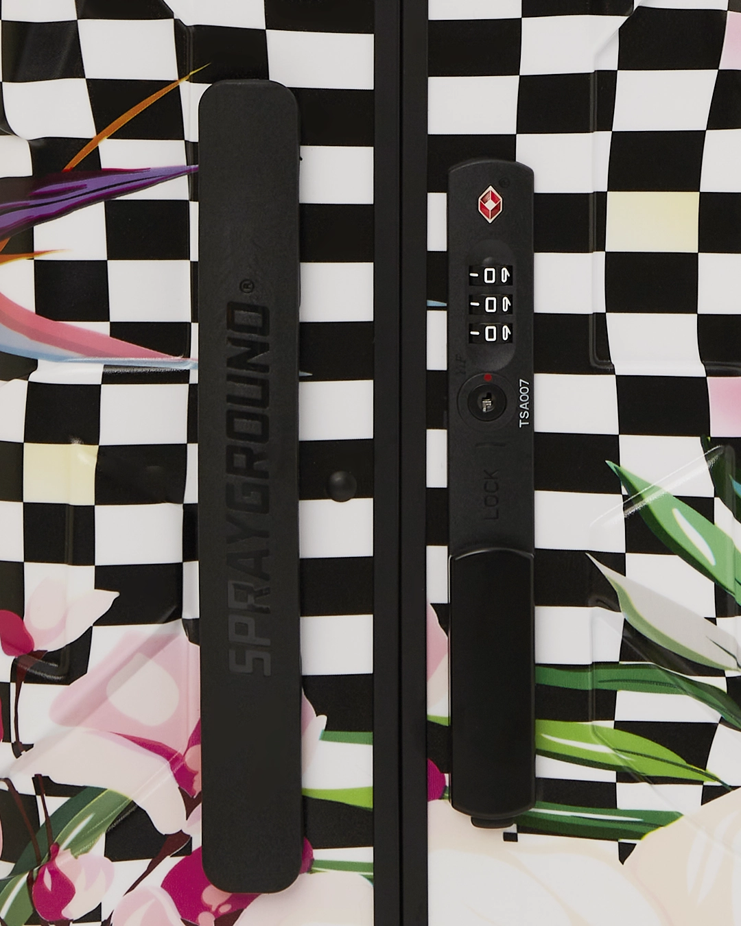 Sprayground Hardshell Luggage (Miami Fauna)