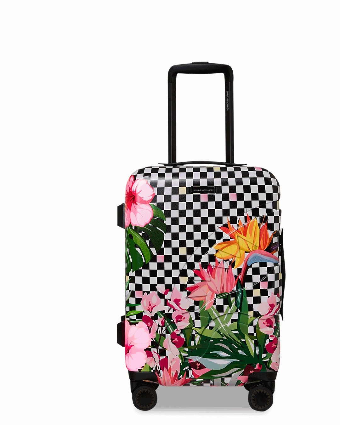 Sprayground Hardshell Luggage (Miami Fauna)