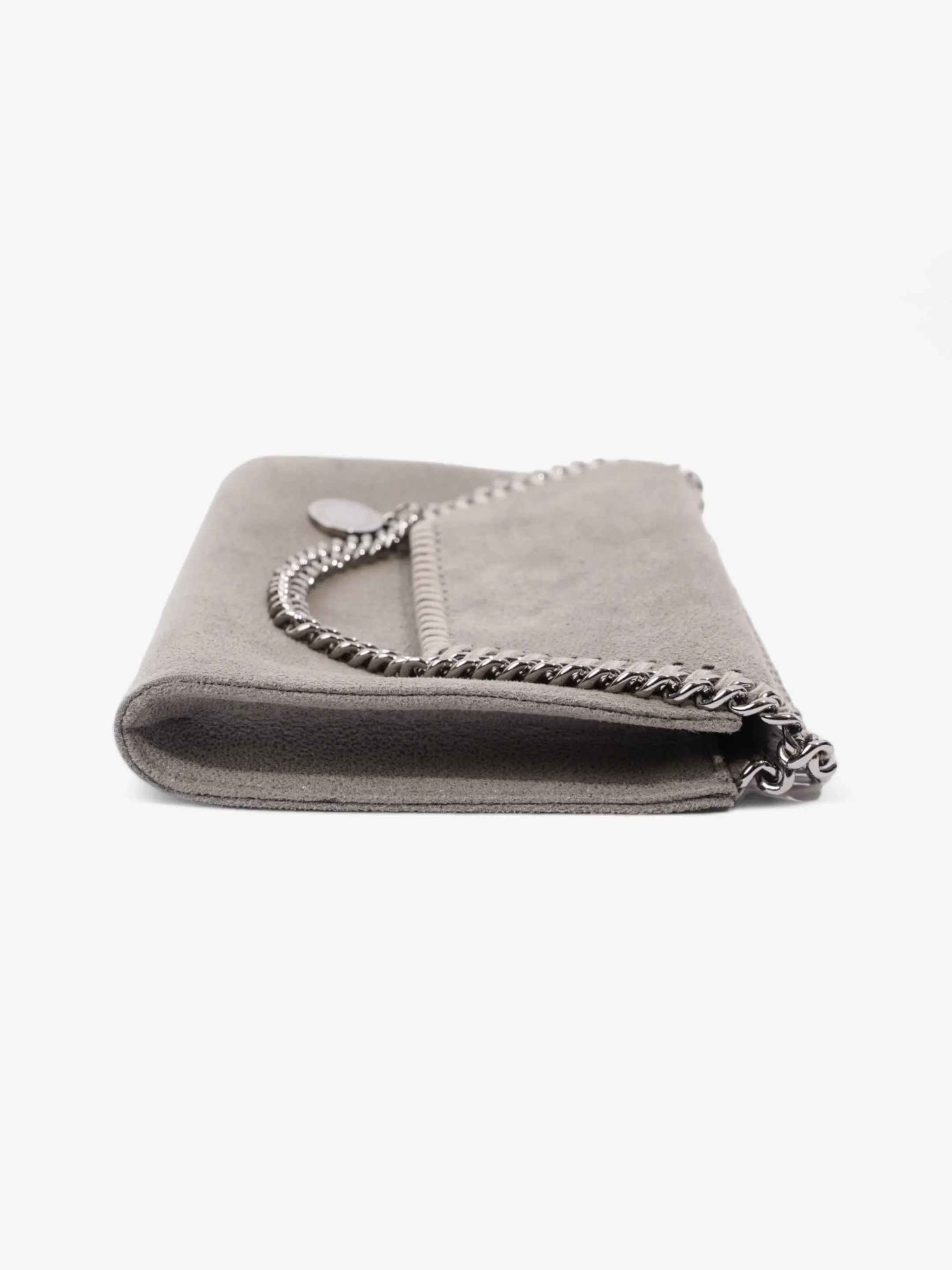 Stella McCartney Falabella Shoulder Bag Grey Fabric Mini