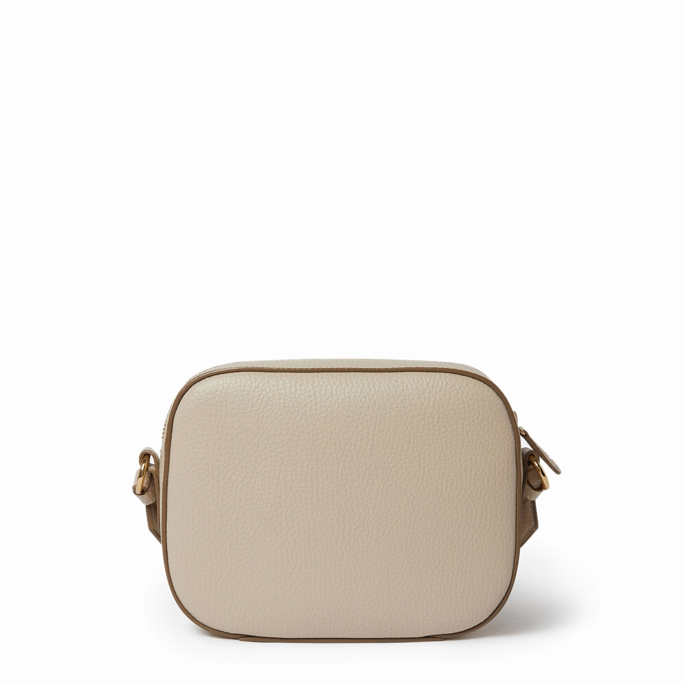 Stella Logo Camera Bag Grain Stud, Cream