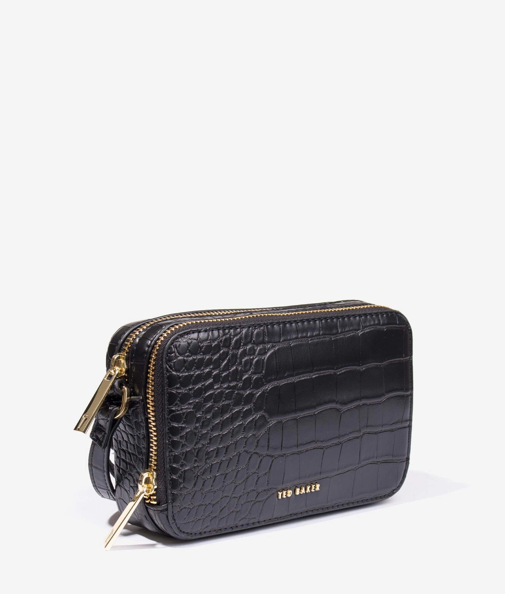 Stina double zip mini camera bag