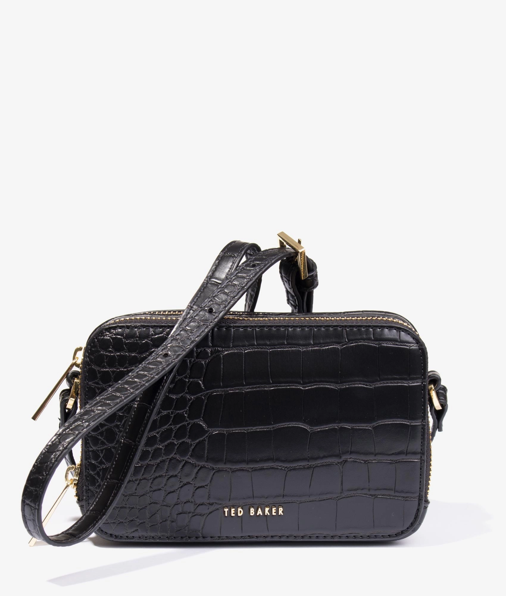 Stina double zip mini camera bag