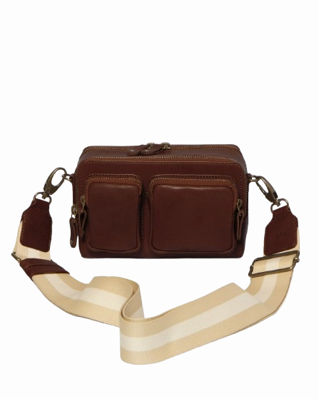Stitch & Hide Sasha Crossbody Camera Shoulder Bag Mocha Brown