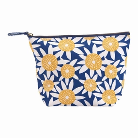 Straw Sunflower Yellow Pouch Large