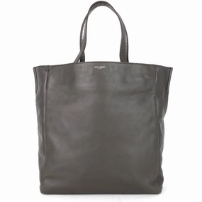 Studded Reversible Leather and Suede Tote Bag