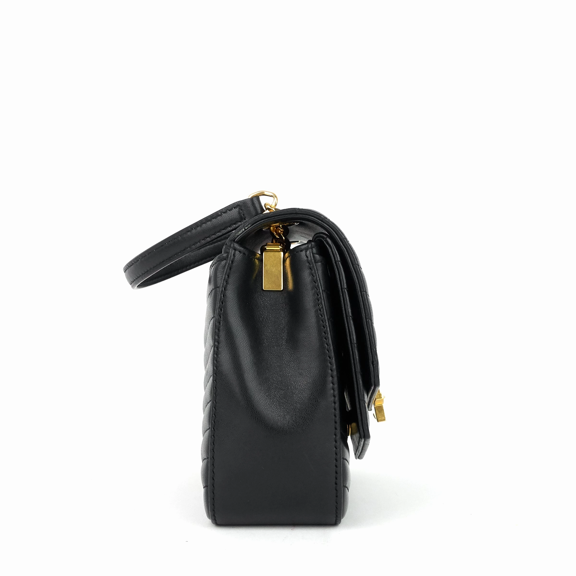 Sulpice Small Matelass Lambskin Leather Bag