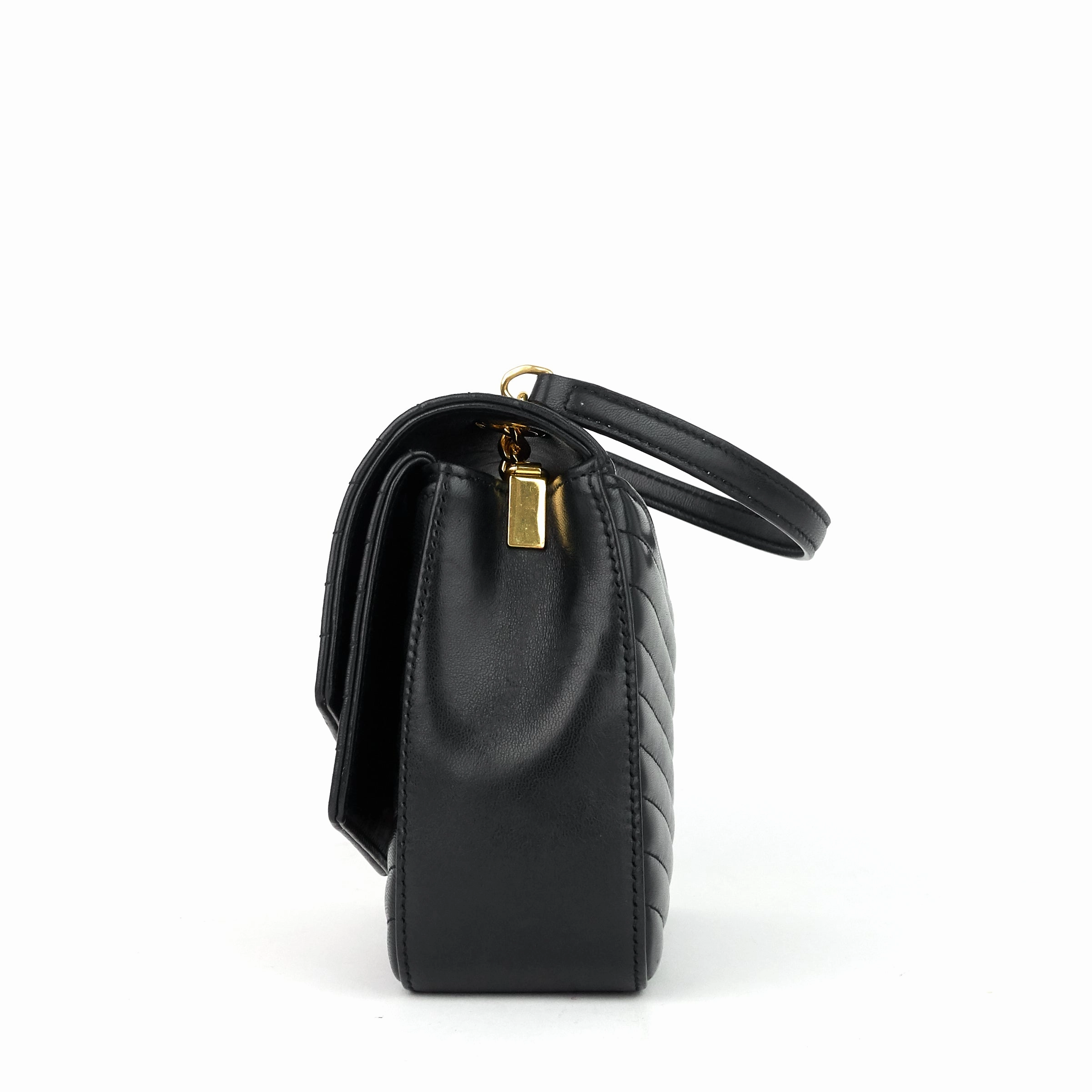 Sulpice Small Matelass Lambskin Leather Bag