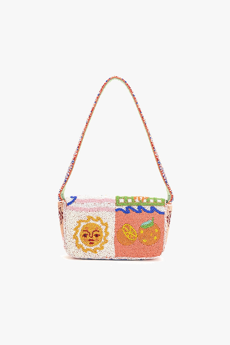 Sun & Sea Beaded Handbag