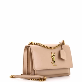 Sunset Crossbody Bag Leather Medium