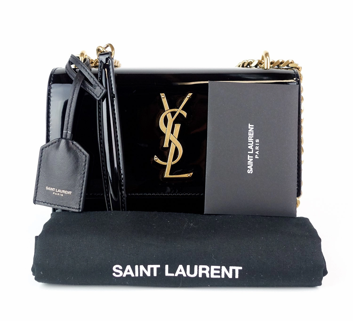 Sunset Patent Leather Small Bag