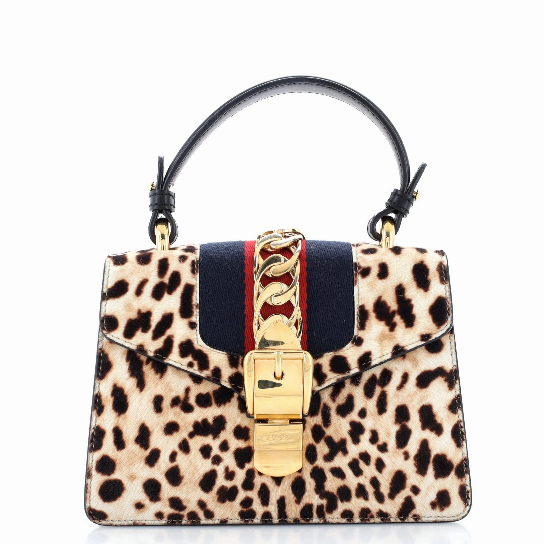 Sylvie Shoulder Bag Printed Calf Hair Mini