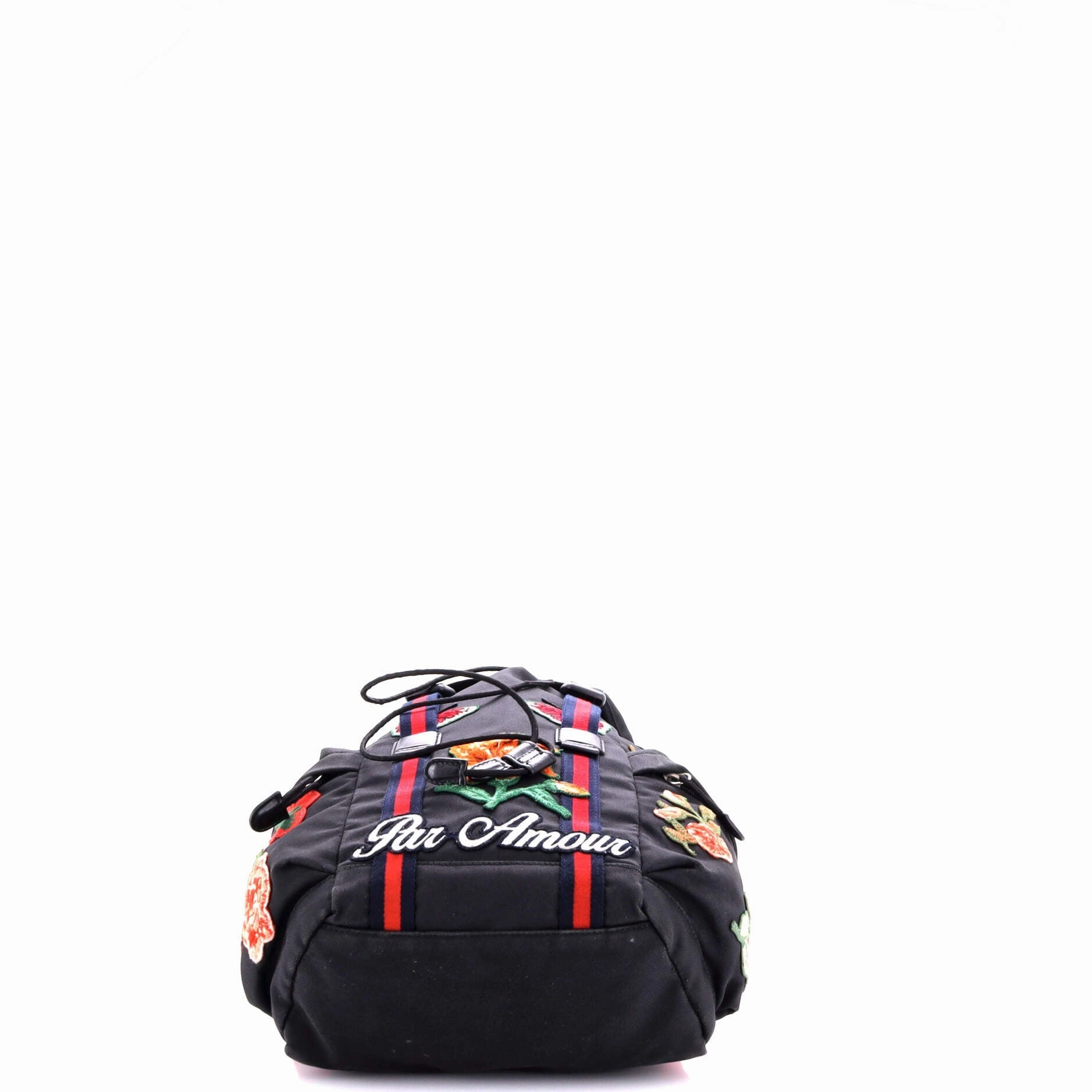 Techpack Backpack Embroidered Techno Canvas Small