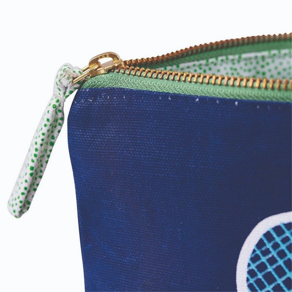 Tennis Navy Solo Pouch Medium