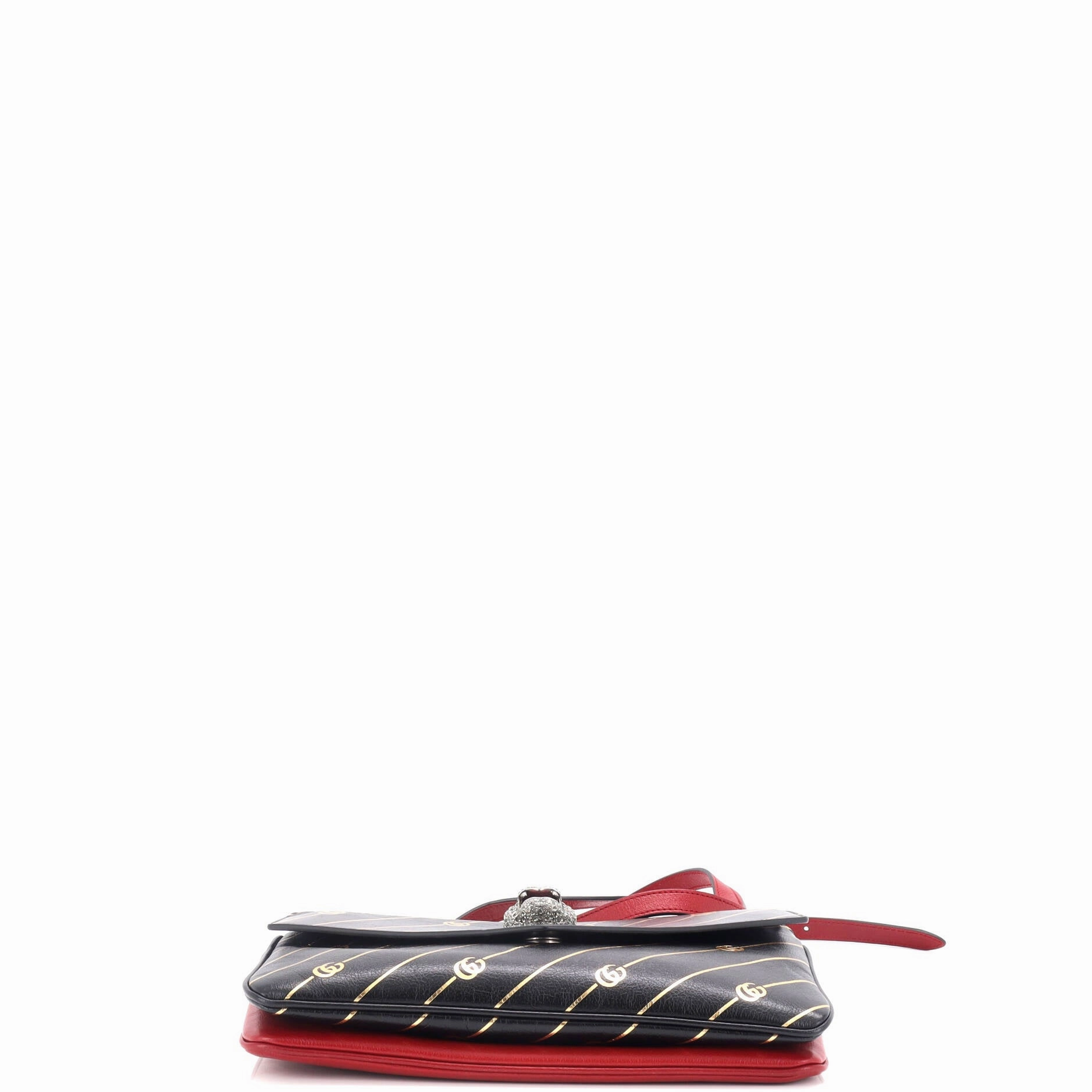 Thiara Double Shoulder Bag Printed Leather Medium