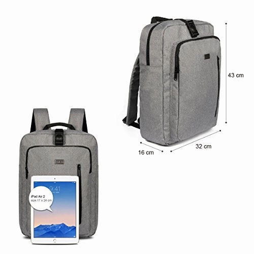 Thikin Cool Urban Business Laptop Backpack Mens & Womens College Shoulders Backpack Bookbag Fits