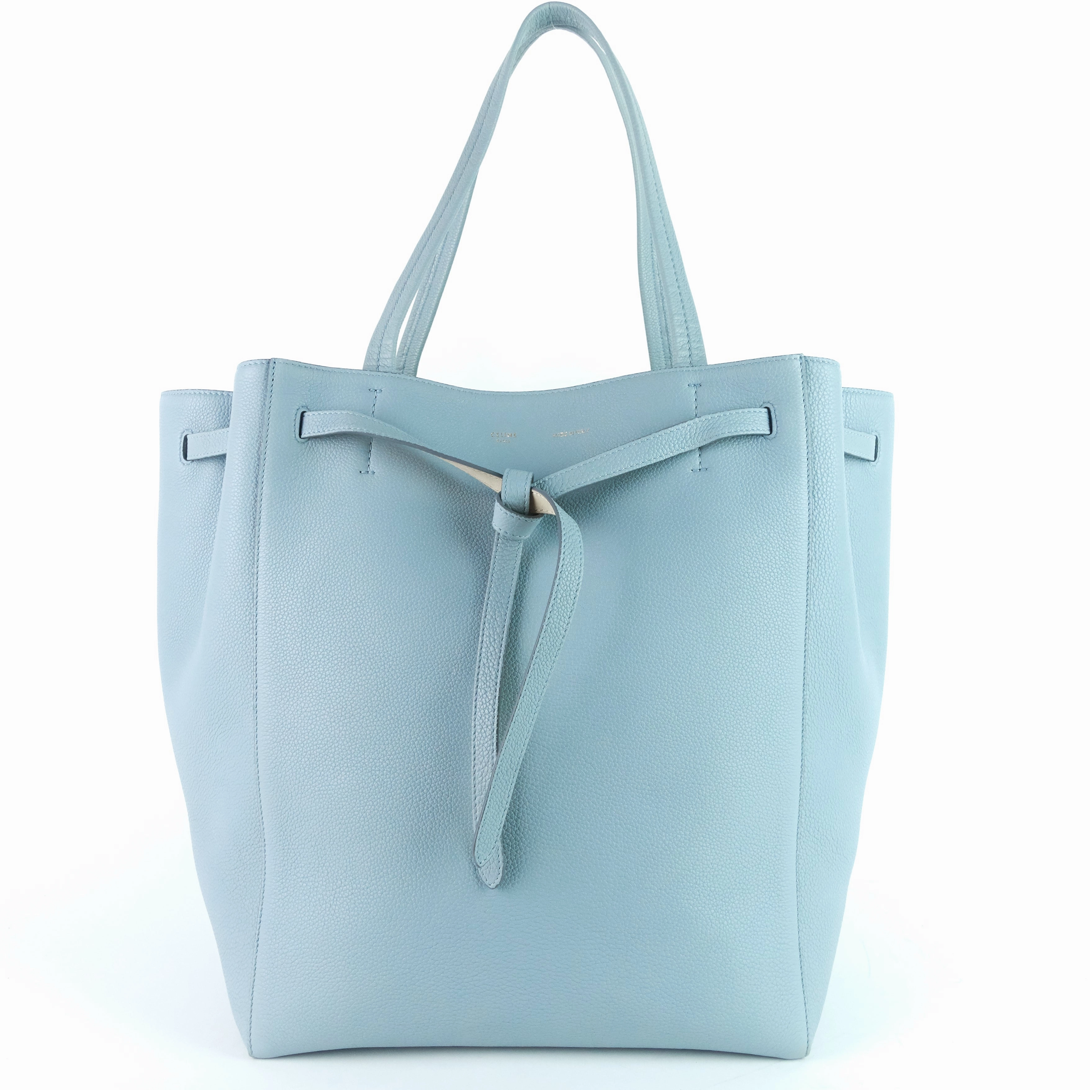 Tie Cabas Medium Calfskin Tote Bag