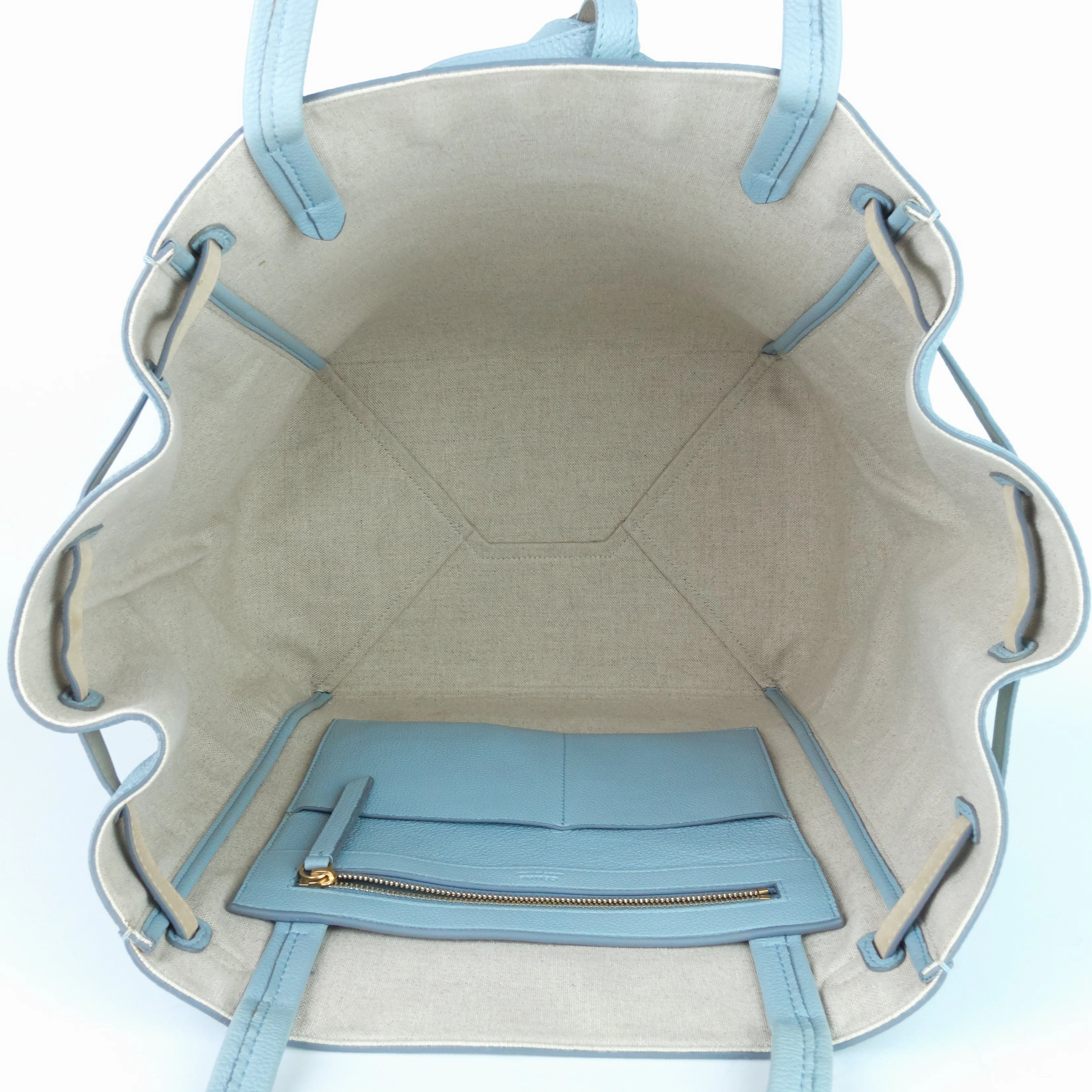 Tie Cabas Medium Calfskin Tote Bag