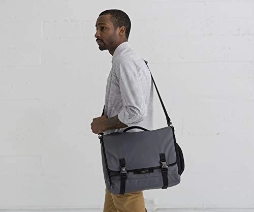 TIMBUK2 Closer Laptop Briefcase, Jet Black Static, Medium