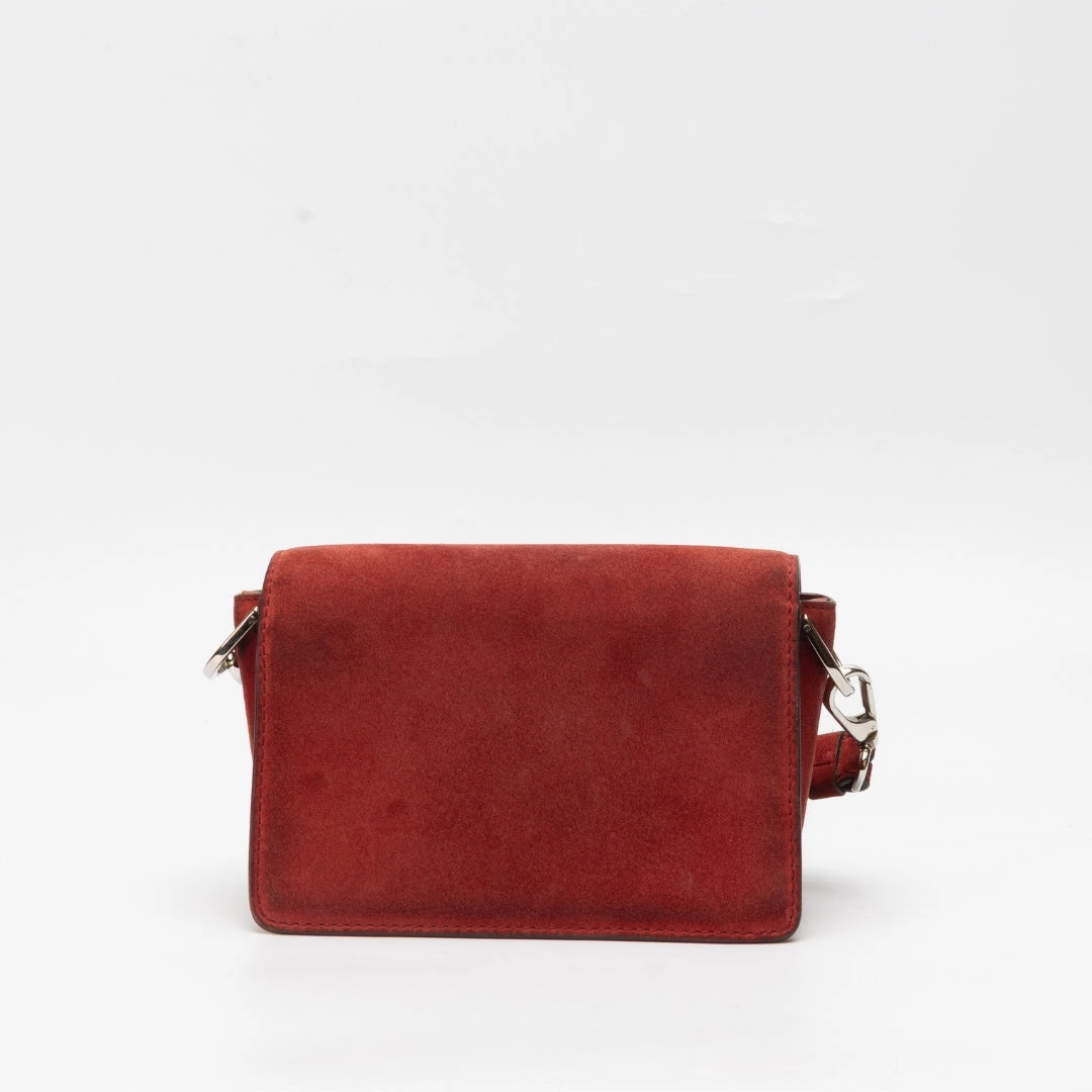 Tod's Suede Double T Crossbody Bag