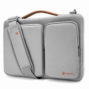 tomtoc Laptop Shoulder Bag for 13.3" Old MacBook Air | 13" MacBook Pro Retina 2012-2015 | Surface Laptop 1 & 2 | Surface Book, Original 360 Protection Case with CornerArmor & Accessory Pockets