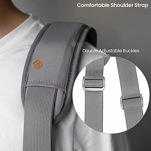 tomtoc Laptop Shoulder Bag for 13.3" Old MacBook Air | 13" MacBook Pro Retina 2012-2015 | Surface Laptop 1 & 2 | Surface Book, Original 360 Protection Case with CornerArmor & Accessory Pockets