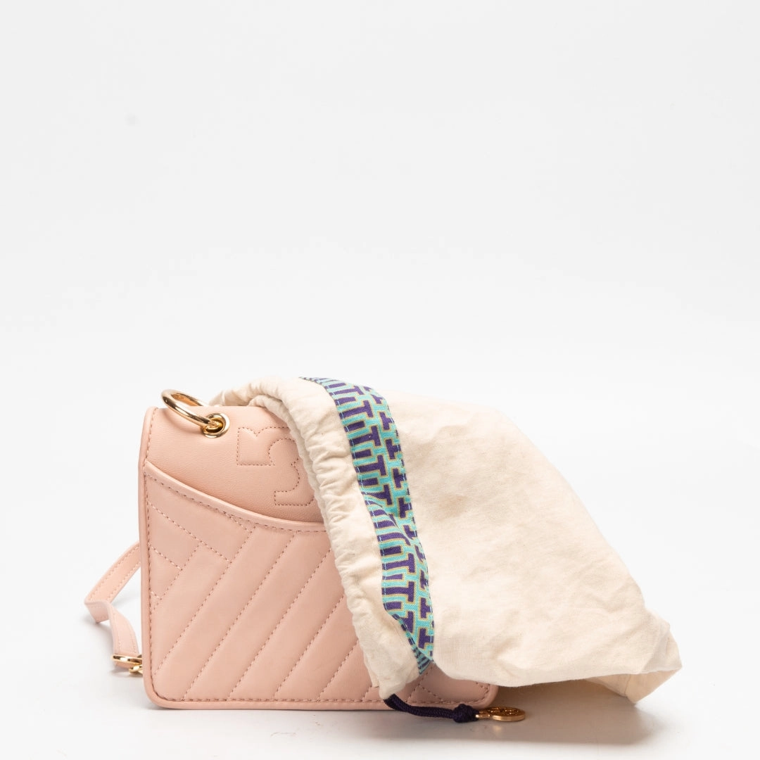 Tory Burch Alexa Mini Leather Crossbody Bag