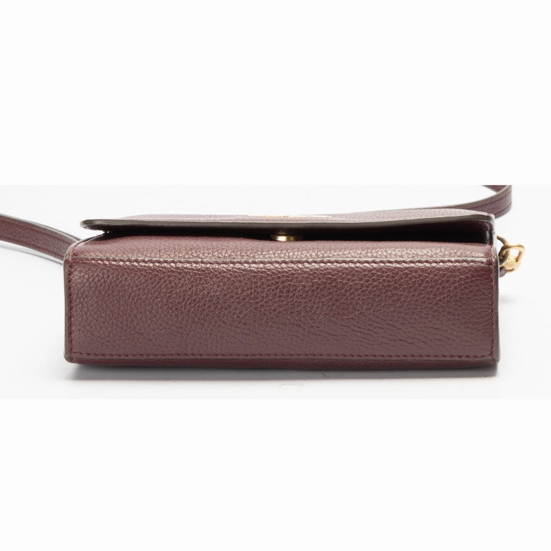 Tory Burch Britten Leather Crossbody Bag