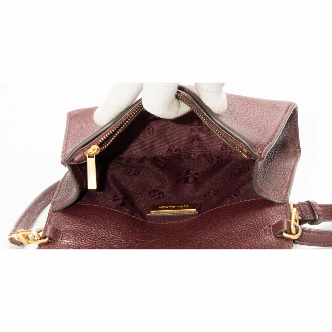 Tory Burch Britten Leather Crossbody Bag