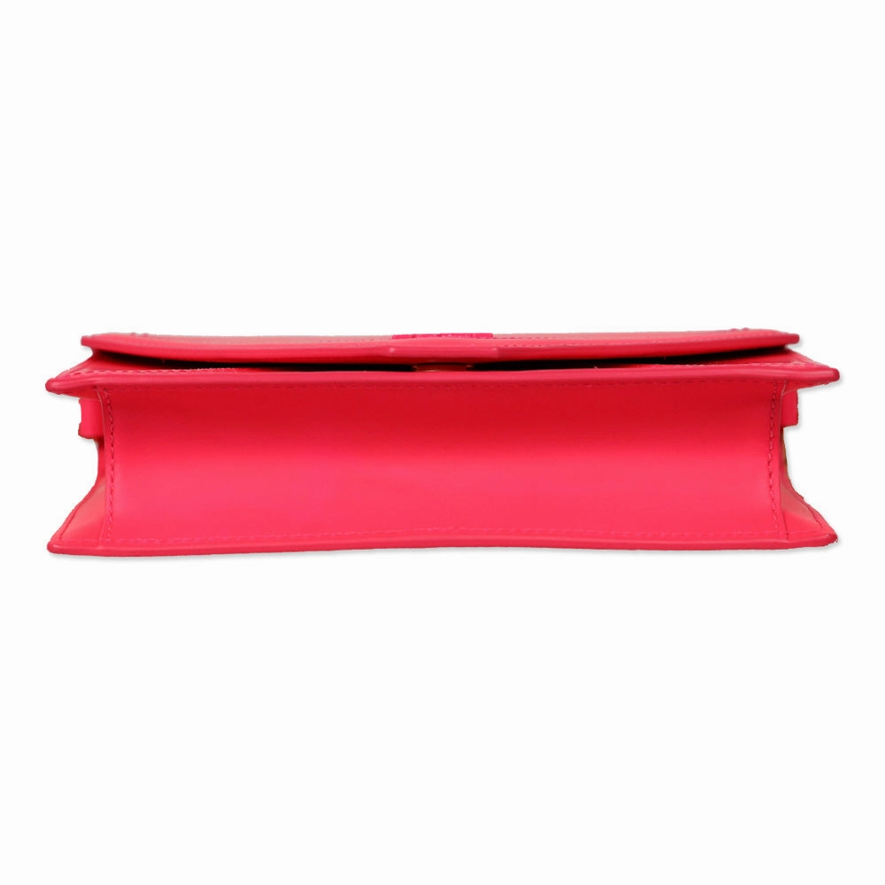 Tory Burch Kira Neon Pink Mini Crossbody